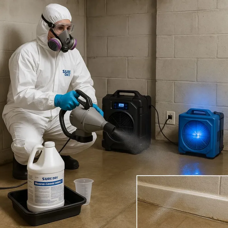 Sanitization and Odor Removal process in Rochester, IL