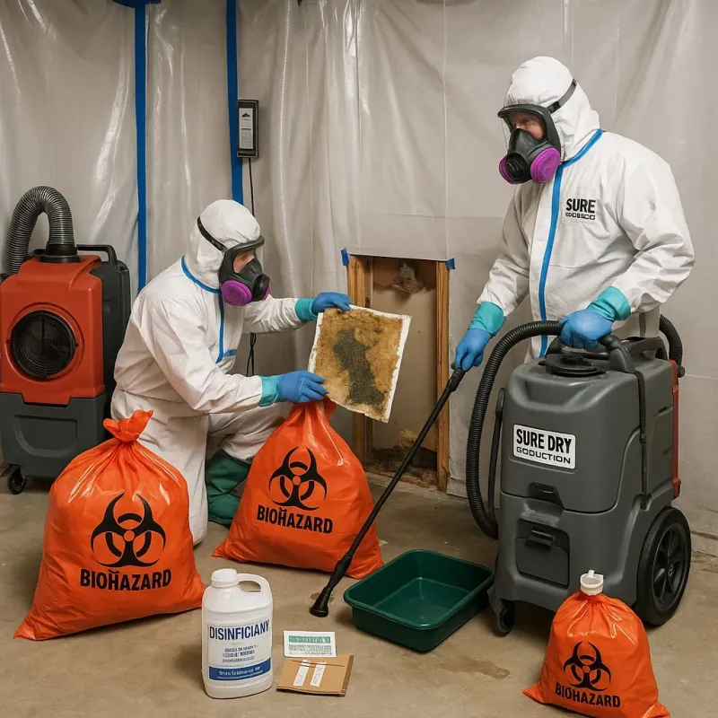 Contaminated Water Handling Protocols process in Rochester, IL