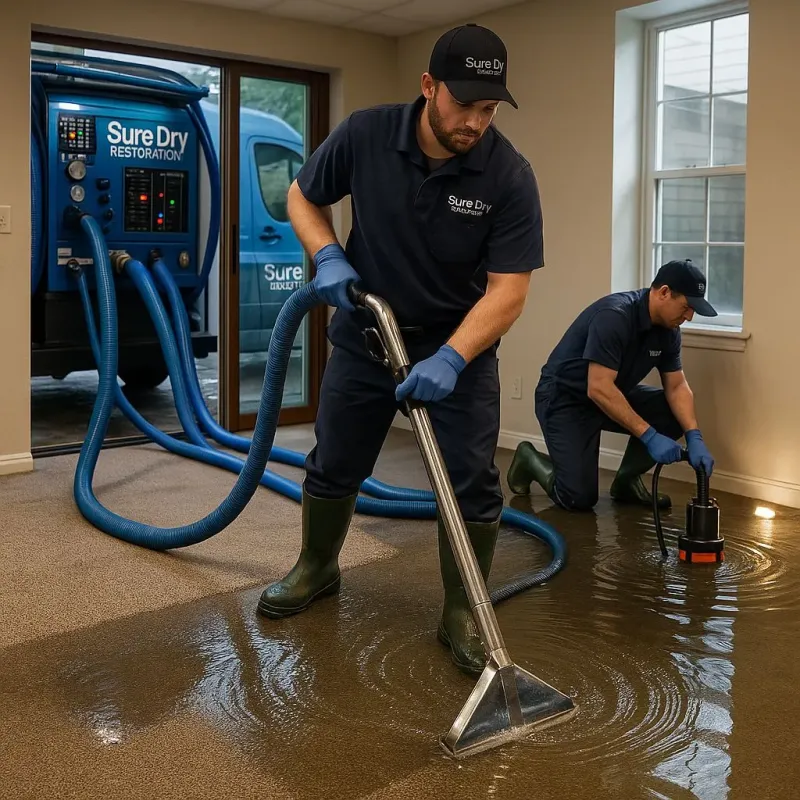 Water Extraction and Removal process in Rochester, IL